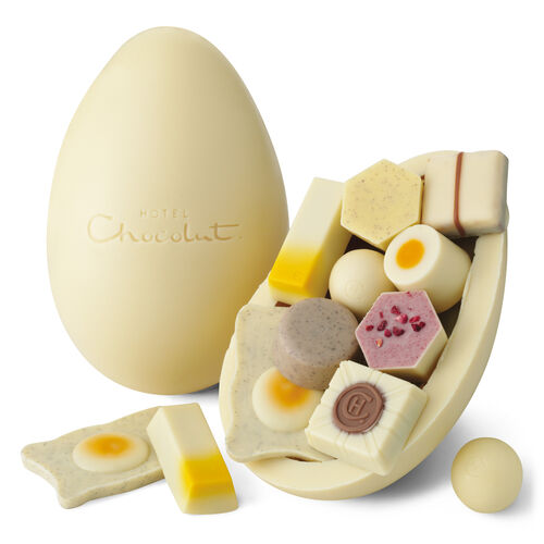 Extra Thick White Chocolate Easter Egg from Hotel Chocolat
