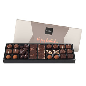 less sweet chocolate box for birthday