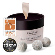 Champagne Chocolate Truffles, Large, hi-res