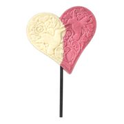 Raspberry-White Heart Lick, , hi-res