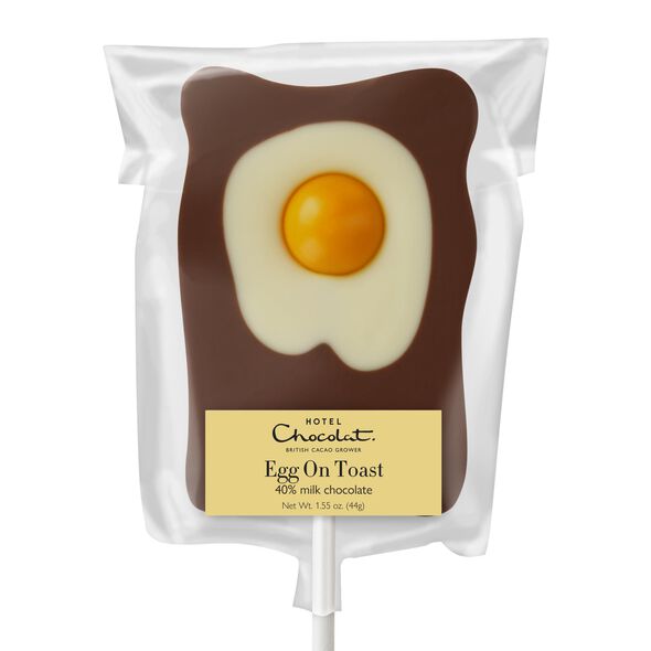 Egg on Toast Milk Chocolate Lick - Easter Lolly, , hi-res