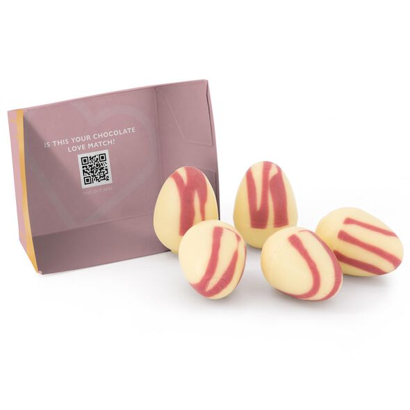 Chocolate Eggs &ndash; Strawberries &amp; Cream, , hi-res