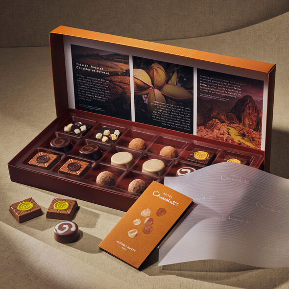Notably Nutty Chocolate Box 18-Piece, , hi-res