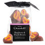 Raspberry &amp; Peach Chocolate Hearts Ribbon Bag, , hi-res