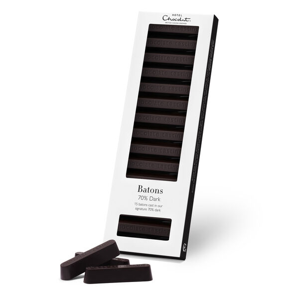 70% Dark Chocolate Batons, , hi-res