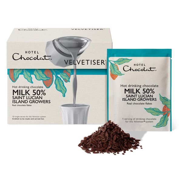 Milk 50% Saint Lucian Island Growers Hot Chocolate Sachets , , hi-res