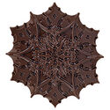 85% Dark Snowflake