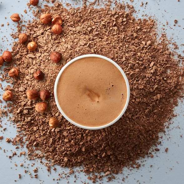 Hazelnut Praline Hot Chocolate Sachets , , hi-res