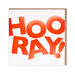 Hooray Blank Greetings Card, , hi-res