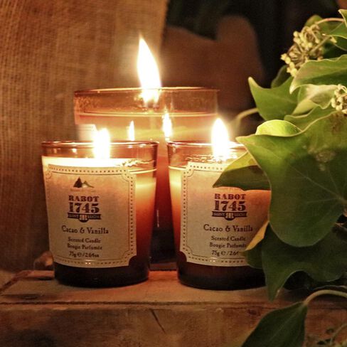 Cacao &amp; Vanilla Scented Candle, , hi-res