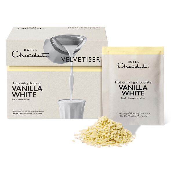 Vanilla-White Hot Chocolate Sachets , , hi-res