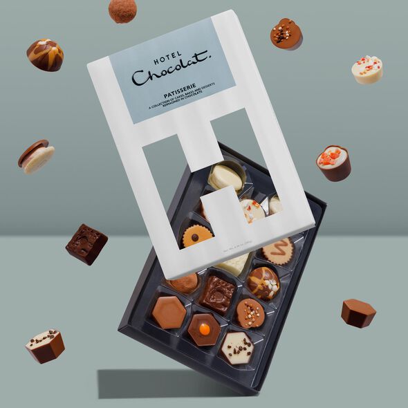 Patisserie H-Box with Simply Thanks Sleeve, , hi-res