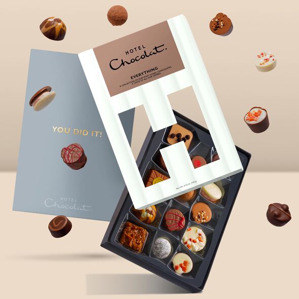 Chocolate &amp; Velvetised Cream Congratulations Gift , , hi-res