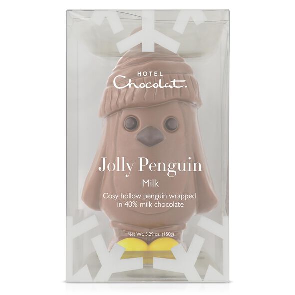 Milk Chocolate Jolly Penguin, , hi-res
