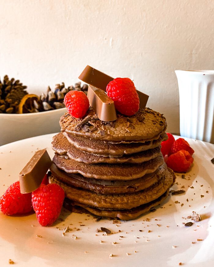 Double Chocolate Pancakes, , hi-res