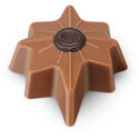 caramel and hazelnut star