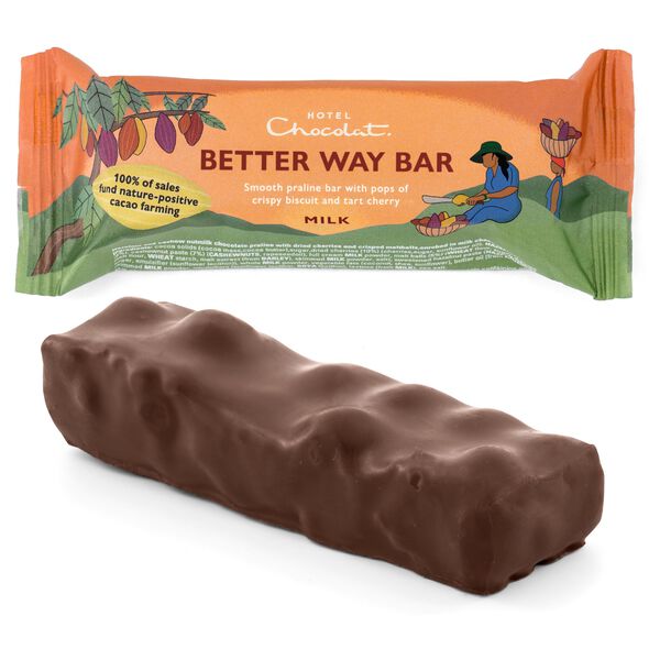 Better Way Bar &ndash; Milk Chocolate &amp; Praline, , hi-res