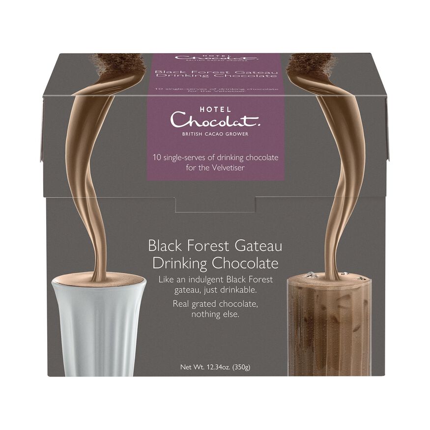 Black Forest Gateau Hot Chocolate Sachets, , hi-res