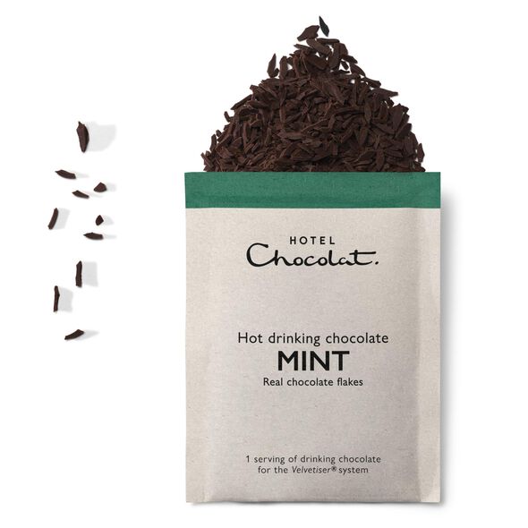 Mint Hot Chocolate Sachets , , hi-res