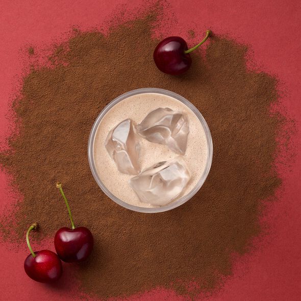 Cherry Cold Drinking Chocolate , , hi-res