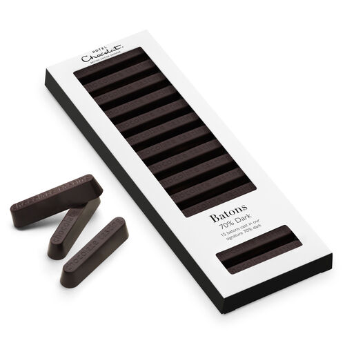 70% Dark Chocolate Batons