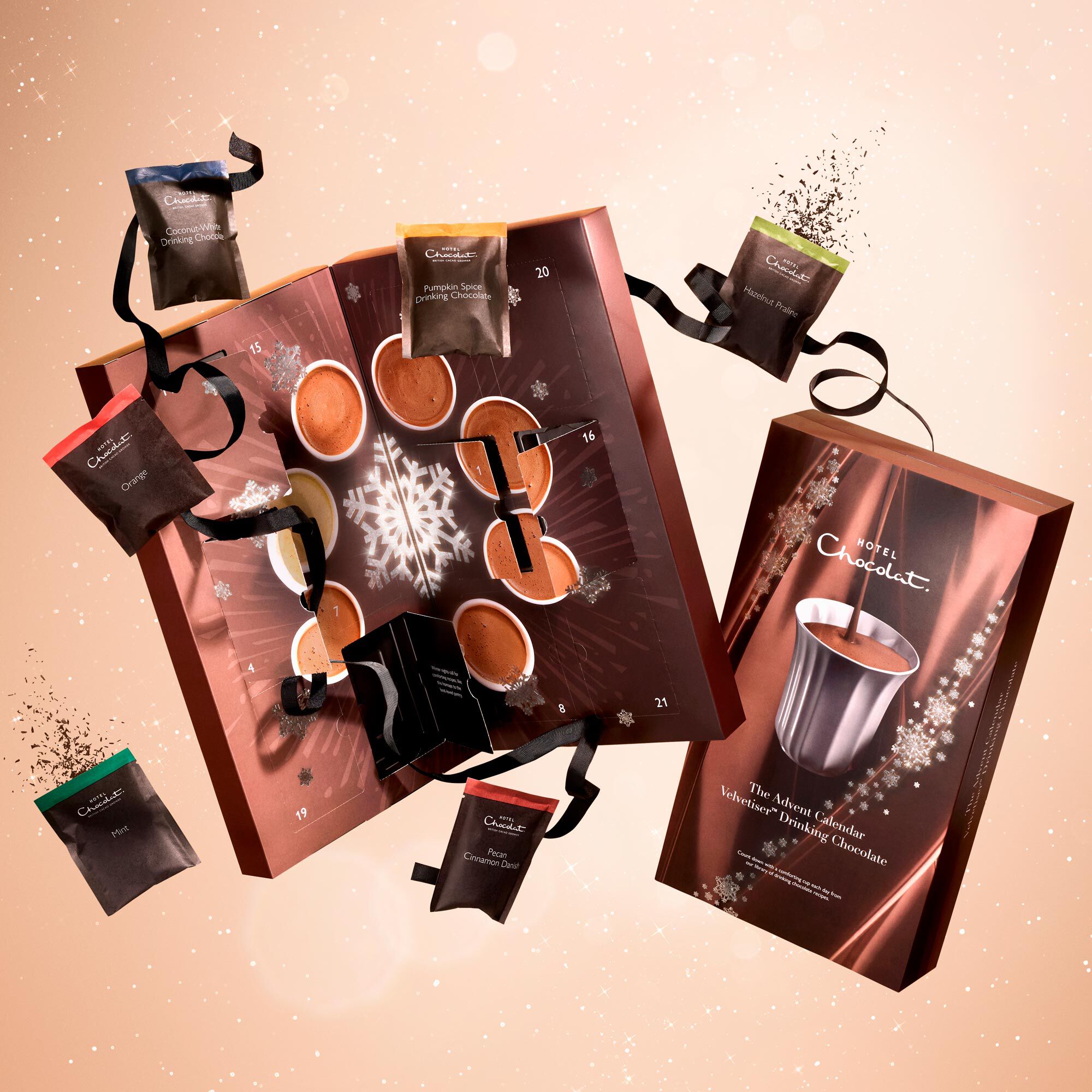 The Velvetiser Drinking Chocolate Advent Calendar HotelChocolat