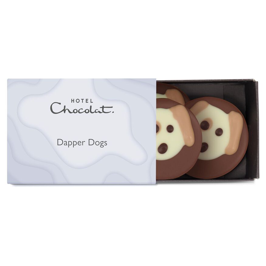 Chocolate Dapper Dogs | Match Box, , hi-res