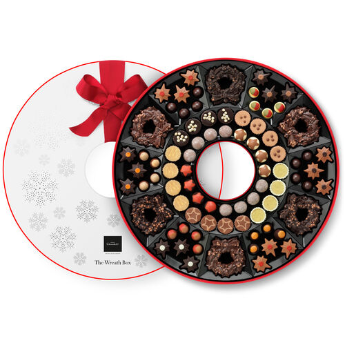 The Grand Chocolate Wreath Box, , hi-res
