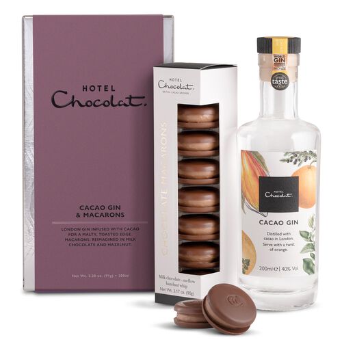Tipples & Treats: Cacao Gin & Macarons Collection