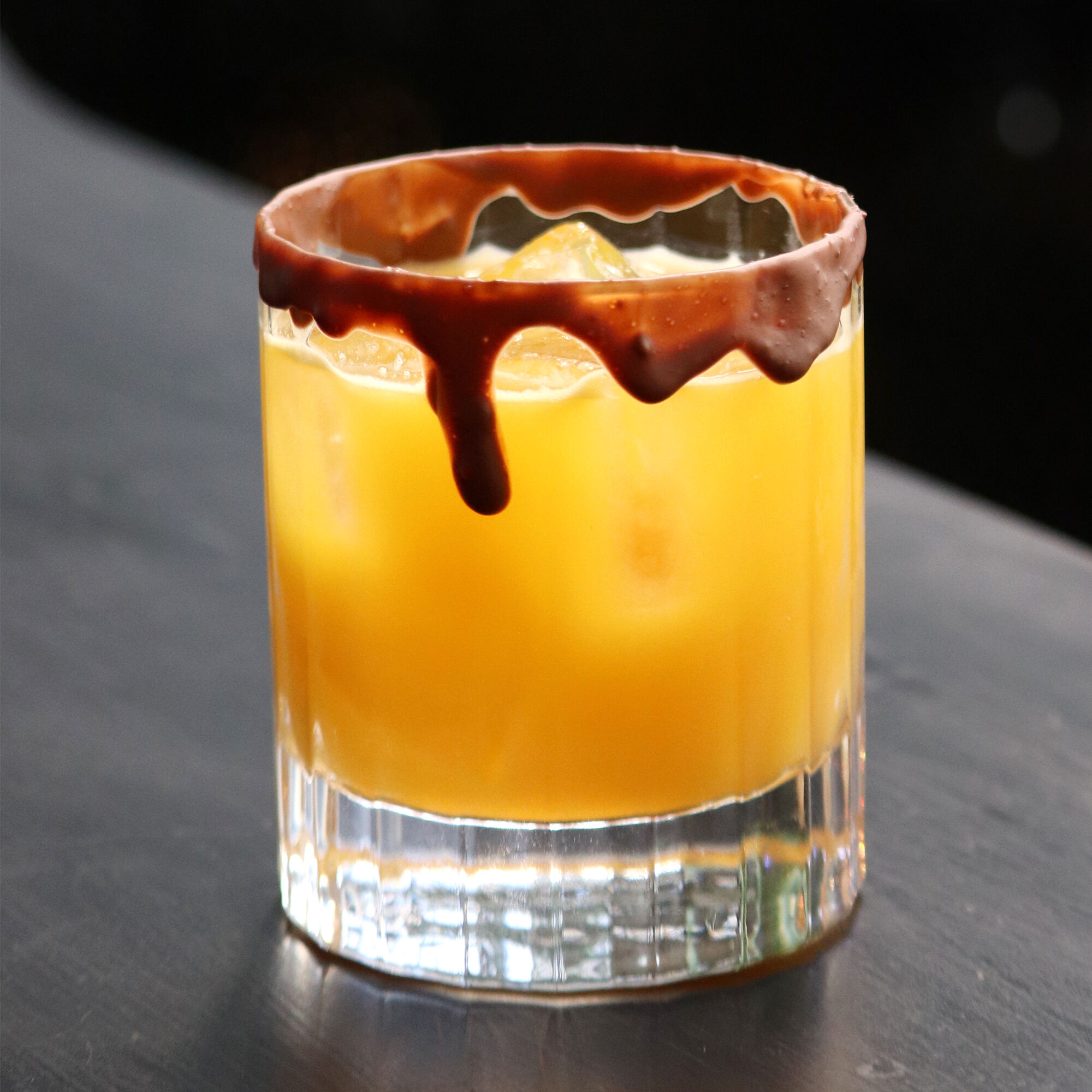 Spooky Salted Caramel Vodka Cocktail, , hi-res