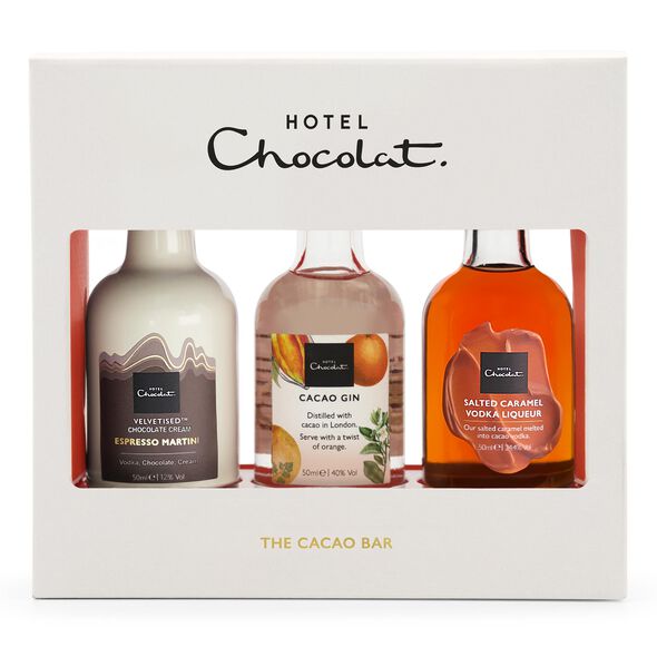 The Cacao Bar Collection | 3 Mini Cacao Alcohols, , hi-res