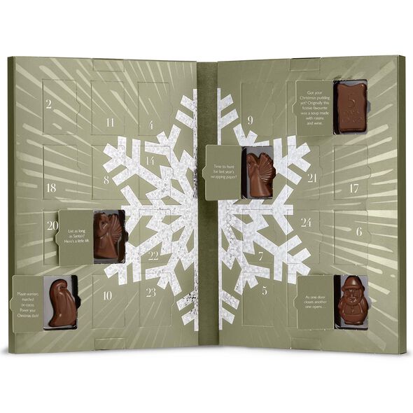 45% Nutmilk Chocolate Advent Calendar, , hi-res