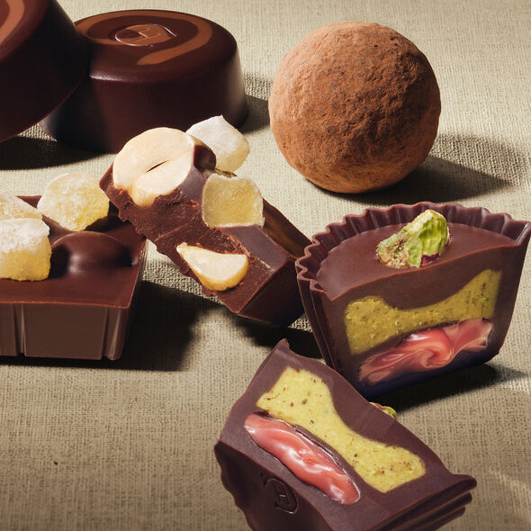 6-Piece Serious Dark Fix Father's Day Chocolate Box, , hi-res