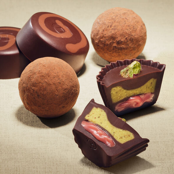 Serious Dark Fix Chocolate Box 58-Piece, , hi-res