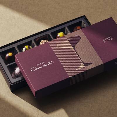 9-Piece A Twist of Tipsy Father's Day Chocolate Box, , hi-res