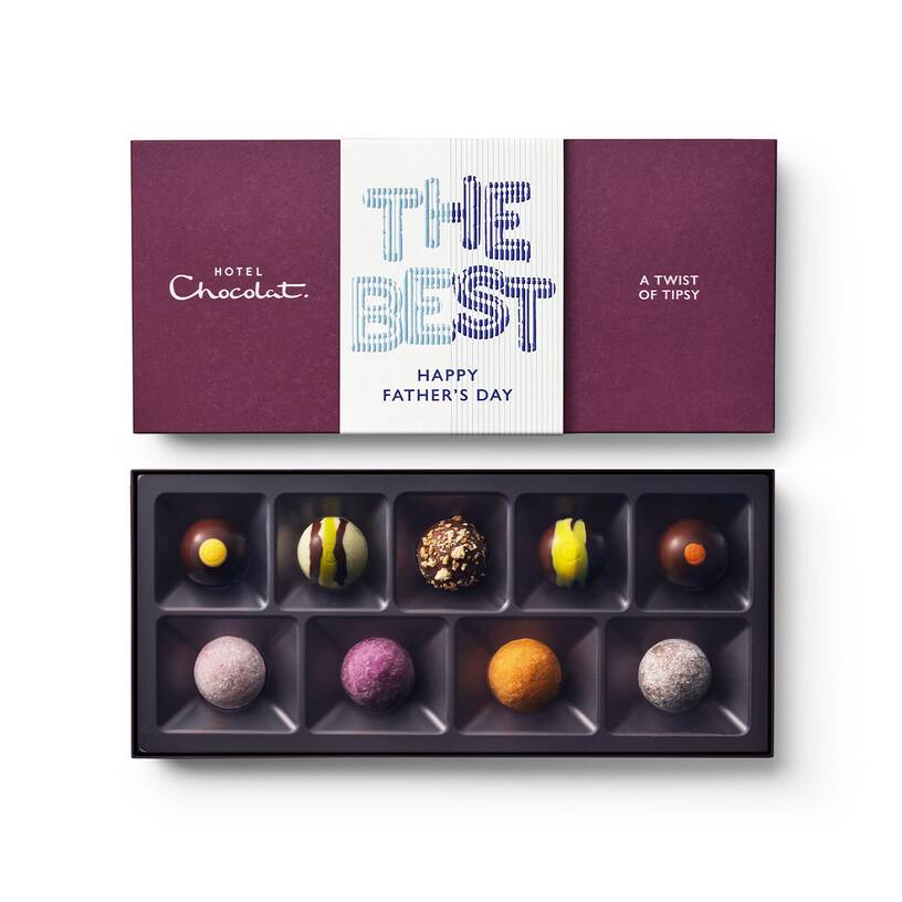 9-Piece A Twist of Tipsy Father's Day Chocolate Box, , hi-res