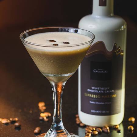 Espresso Chocolate Martini Recipe, , hi-res