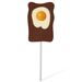Egg on Toast Milk Chocolate Lick - Easter Lolly, , hi-res