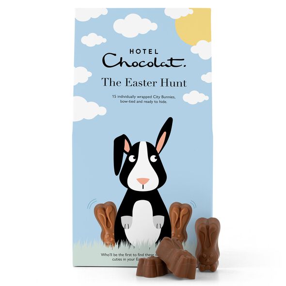 Easter Hunt Bunny Chocolate Selection, , hi-res