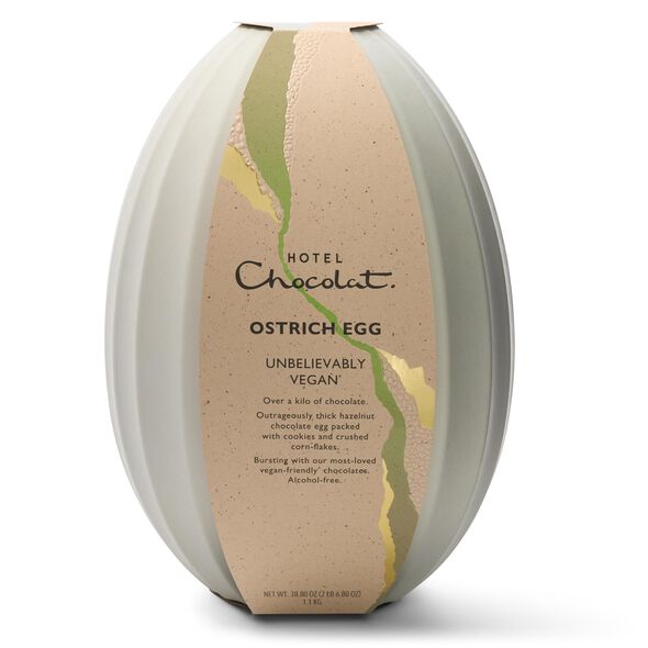 Unbelievably Vegan* Ostrich Easter Egg, , hi-res