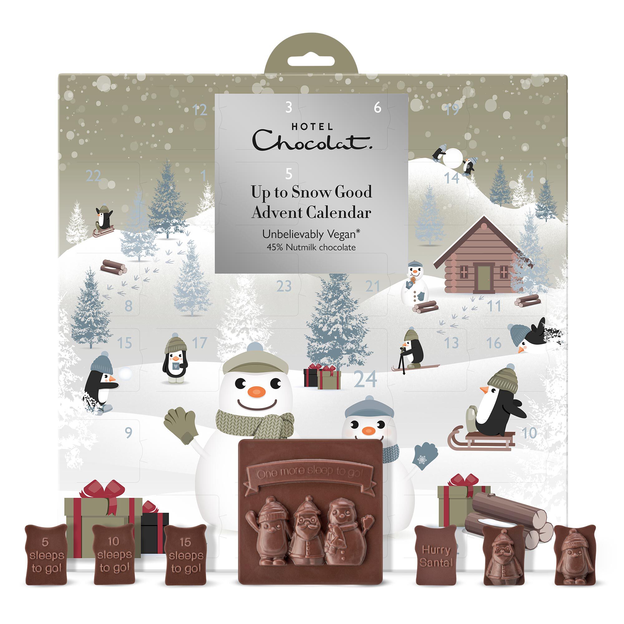 Hotel Chocolat Up To Snow Good Advent Unbelievably Vegan* Advent Calendar for Children