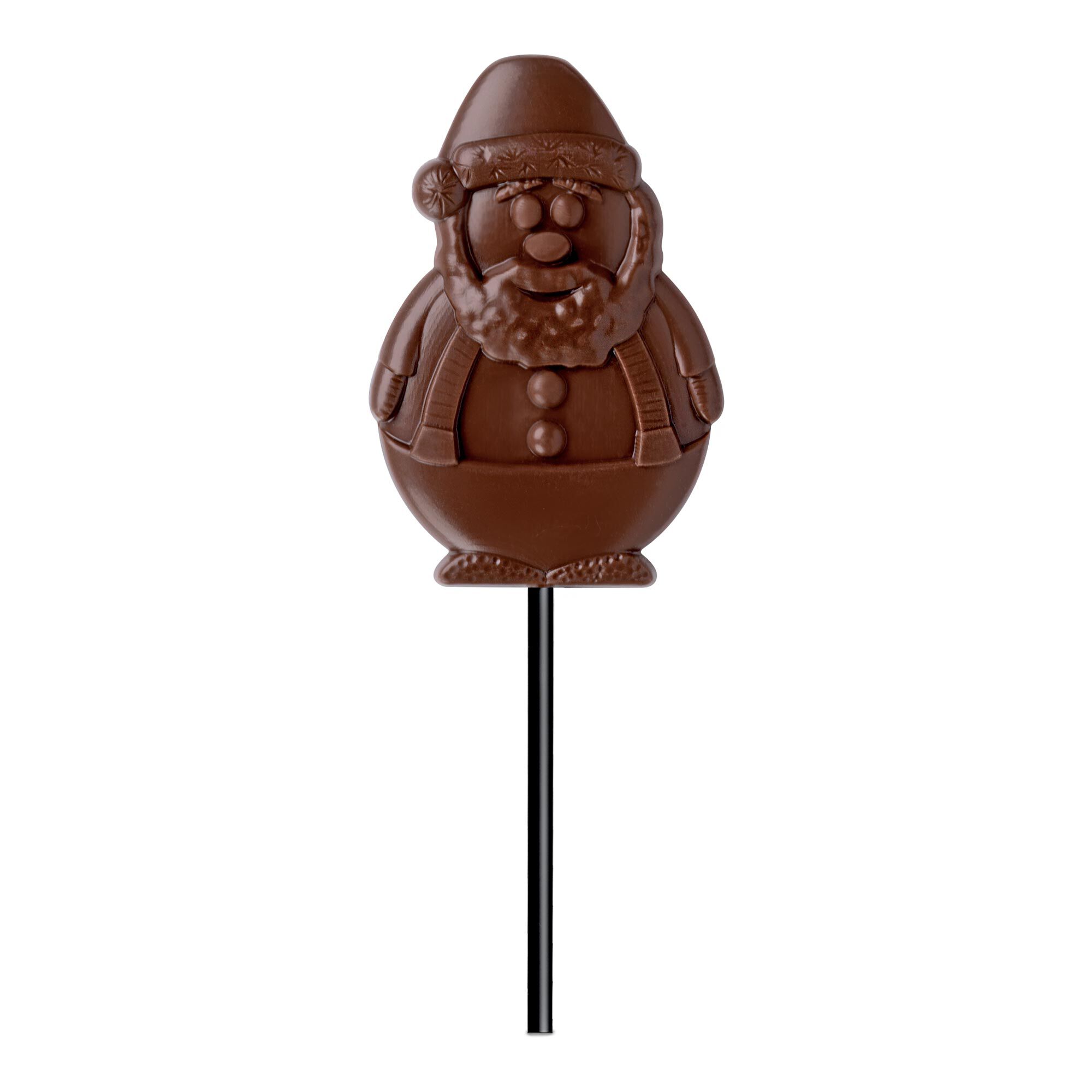 Milk Chocolate Santa Lick, , hi-res