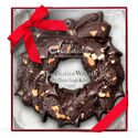 The Large Festive Wreath - Dark Chocolate