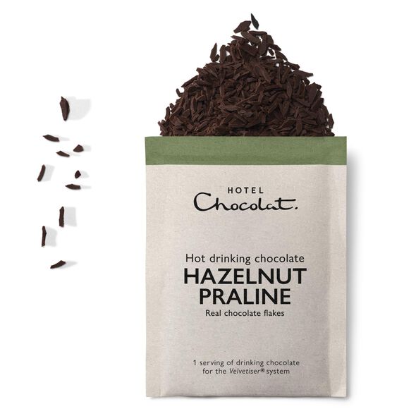 Hazelnut Praline Hot Chocolate Sachets , , hi-res
