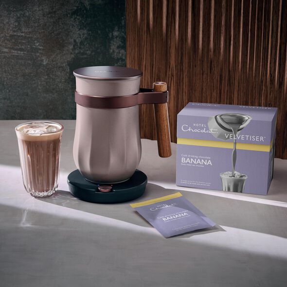 Banana Iced Chocolate Sachets, , hi-res