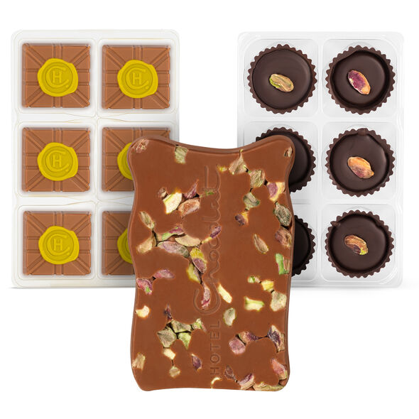 Pistachio Chocolate Trio, , hi-res