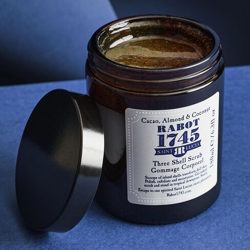 Three Shell Cacao Almond and Coconut Body Scrub, , hi-res