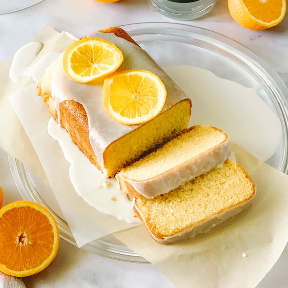 Orange &amp; Gin Loaf Cake Recipe, , hi-res