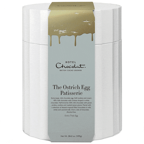 Patisserie Chocolate Ostrich Easter Egg, , hi-res