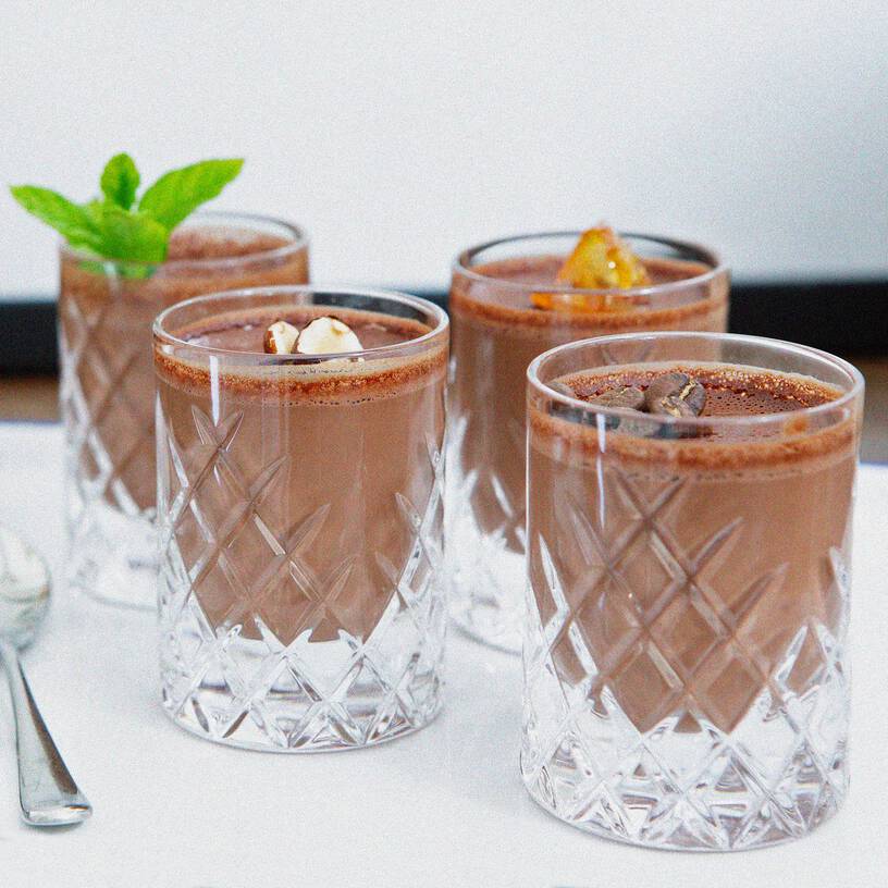 Chocolate Ganache Pot Recipe, , hi-res